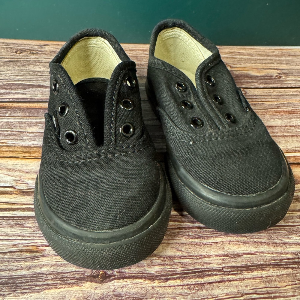 Authentic Toddler Size Vans